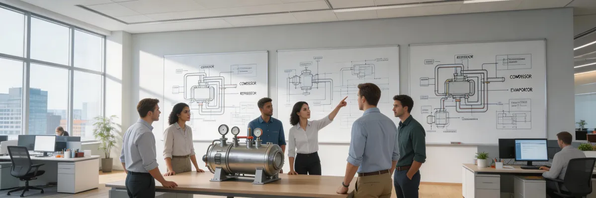 HitachiCool engineering headquarters team workspace