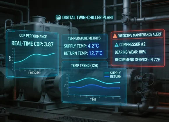 HitachiCool digital twin monitoring platform